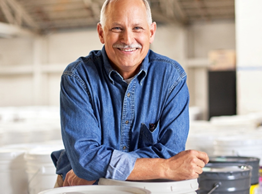 smiling entrepreneur